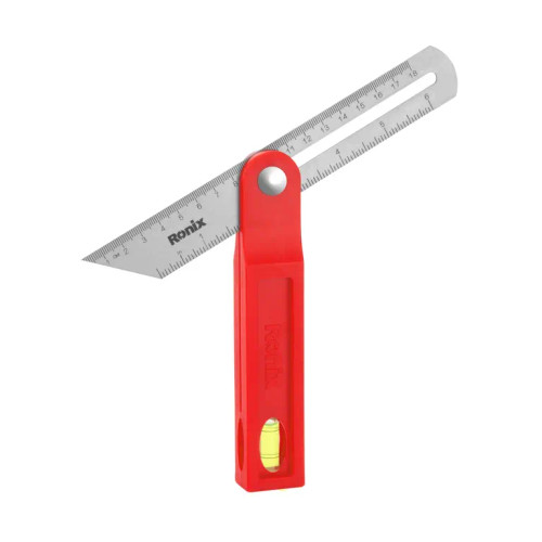 گونیای تاشو رونیکس مدل RH-9791 سایز 20 سانت تراز دار