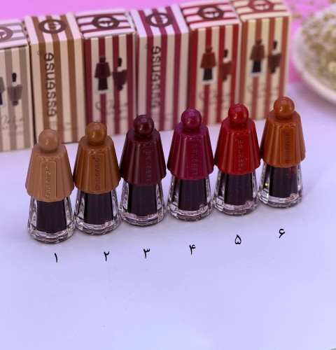 تینت لب مدل چتری