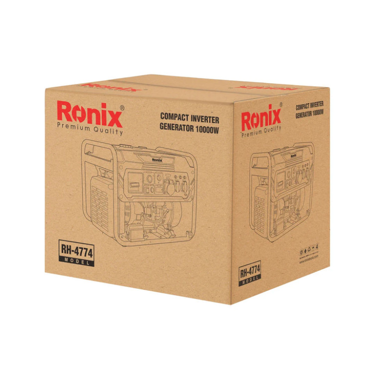 ژنراتور اینورتر کامپکت 10000 وات RH-47745 (( فروش ویژه شرایطی چکی ))