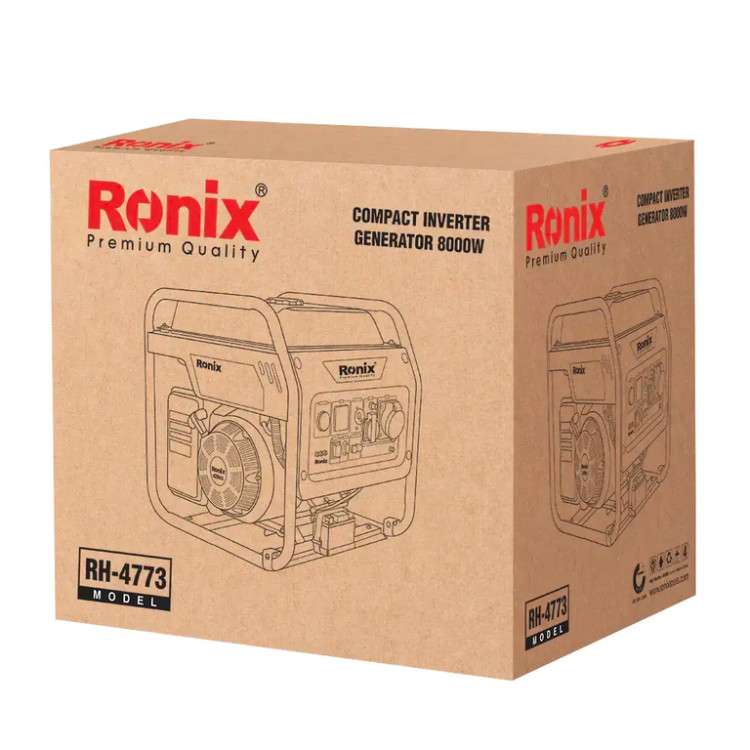 ژنراتور اینورتر کامپکت 8000 وات RH-4773 (( فروش ویژه اقساطی چکی ))